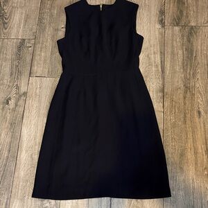 Louis Vuitton black sleeveless uniform dress